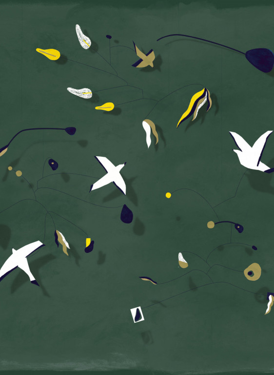 Nobilis Mural Les Mobiles GRD70-7349.1 Nobilis Mural Les Mobiles GRD70-7349.1