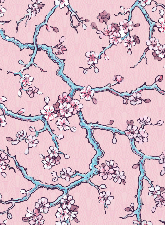 Coordonne Tapete Paravent Des Amandiers - 8000005N-7367.2 Coordonne Tapete Paravent Des Amandiers - 8000005N-7367.2