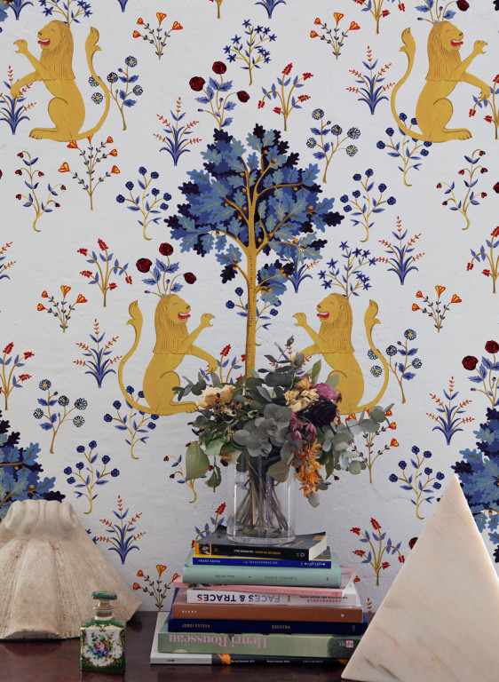 Coordonne Papier peint Medieval Tapestry-7373 Coordonne Papier peint Medieval Tapestry-7373