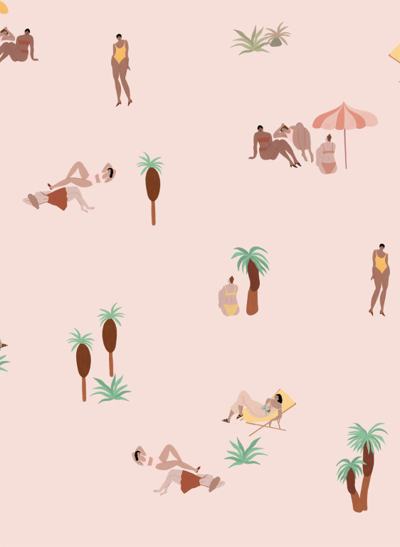 Coordonne Papier peint One Day At The Beach - 8000040N-7399.1