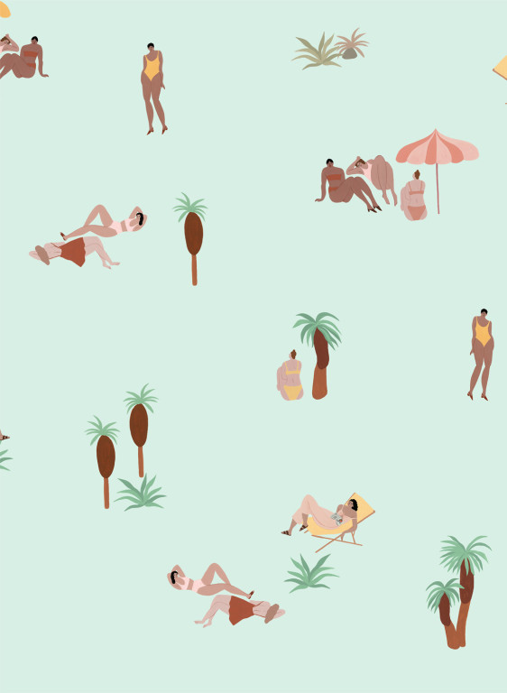 Coordonne Tapete One Day At The Beach-7399 Coordonne Tapete One Day At The Beach-7399