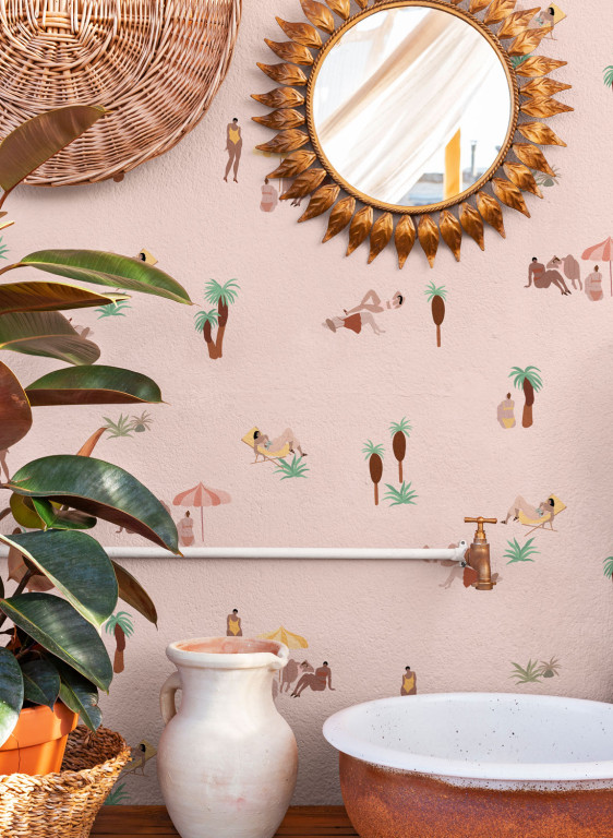 Coordonne Tapete One Day At The Beach-7399 Coordonne Tapete One Day At The Beach-7399