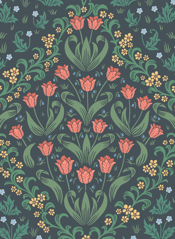 Cole & Son Papier peint Tudor Garden-7481 Cole & Son Papier peint Tudor Garden-7481