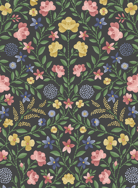 Cole & Son Papier peint Court Embroidery-7492 Cole & Son Papier peint Court Embroidery-7492