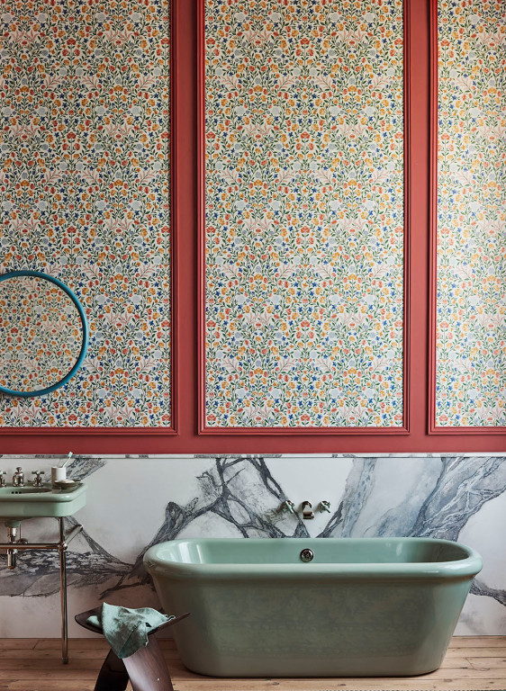 Cole & Son Papier peint Court Embroidery-7492 Cole & Son Papier peint Court Embroidery-7492