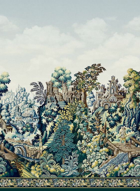 Cole & Son Papier peint panoramique Verdure Tapestry-7496 Cole & Son Papier peint panoramique Verdure Tapestry-7496