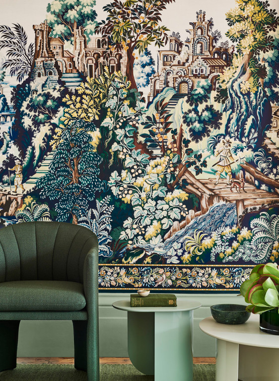 Cole & Son Papier peint panoramique Verdure Tapestry-7496 Cole & Son Papier peint panoramique Verdure Tapestry-7496
