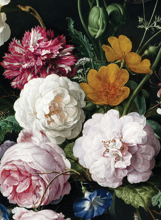KEK Amsterdam Papier peint panoramique Golden Age Flowers 1-7500 KEK Amsterdam Papier peint panoramique Golden Age Flowers 1-7500