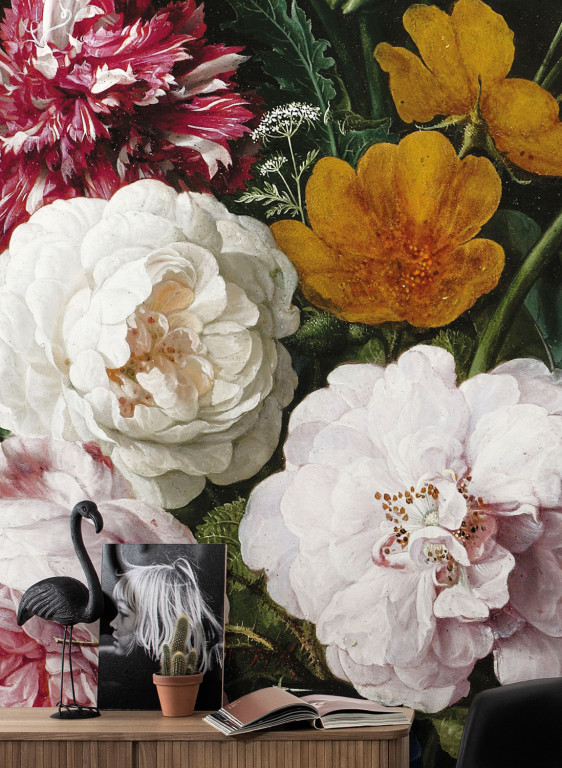 KEK Amsterdam Papier peint panoramique Golden Age Flowers 1-7500 KEK Amsterdam Papier peint panoramique Golden Age Flowers 1-7500