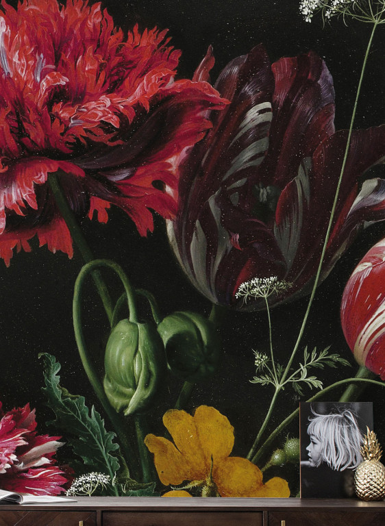 KEK Amsterdam Papier peint panoramique Golden Age Flowers 3-7502 KEK Amsterdam Papier peint panoramique Golden Age Flowers 3-7502