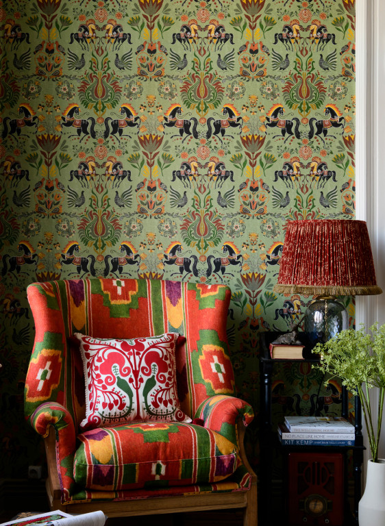 Mindthegap Papier peint The Folk Parade-7538 Mindthegap Papier peint The Folk Parade-7538