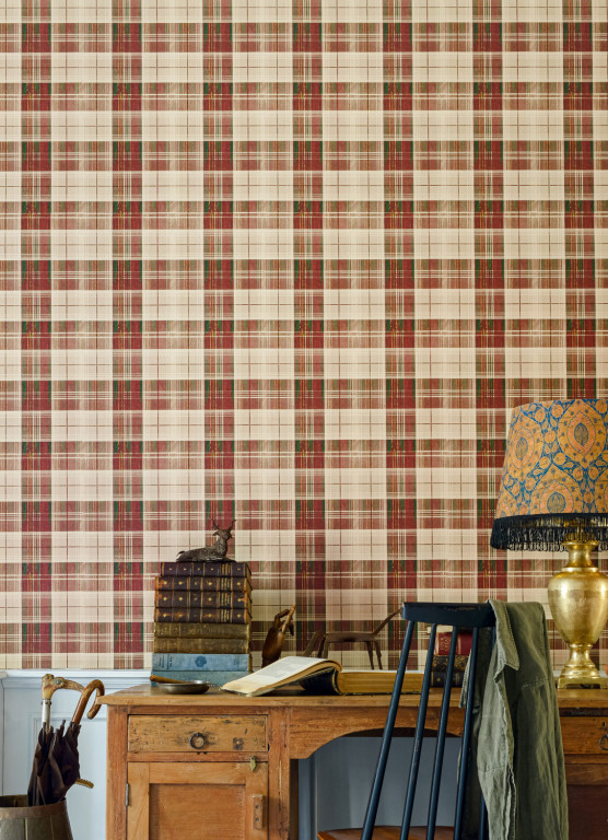 Mindthegap Papier peint Countryside Plaid-7544 Mindthegap Papier peint Countryside Plaid-7544