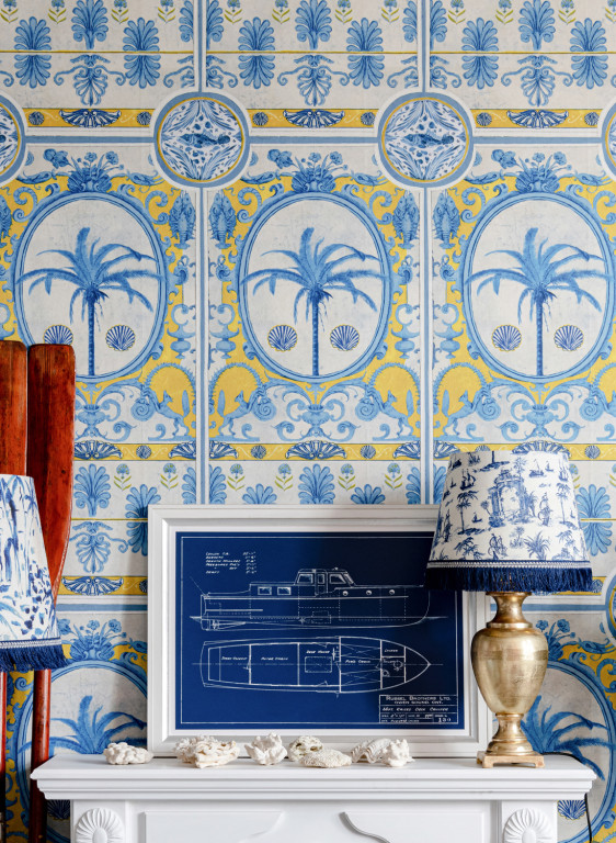 Mindthegap Papier peint The Villa Mural-7563 Mindthegap Papier peint The Villa Mural-7563