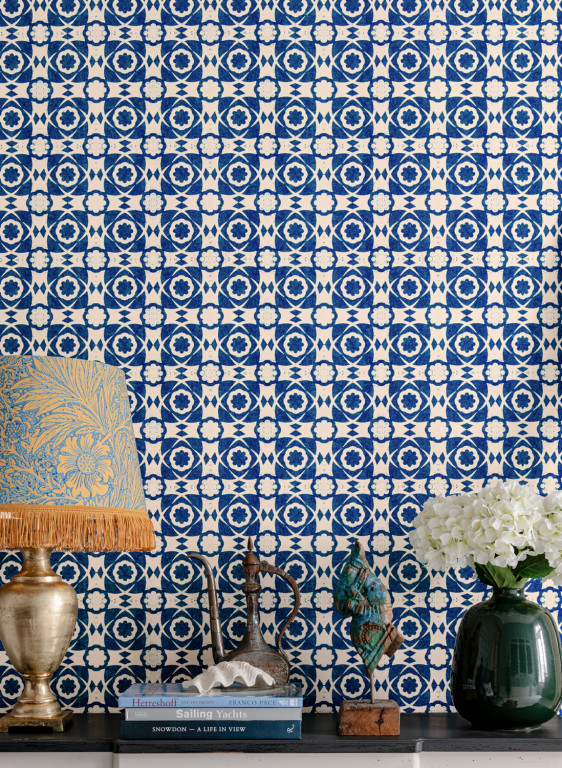 MINDTHEGAP Wallpaper Aegean Tiles-7566 MINDTHEGAP Wallpaper Aegean Tiles-7566