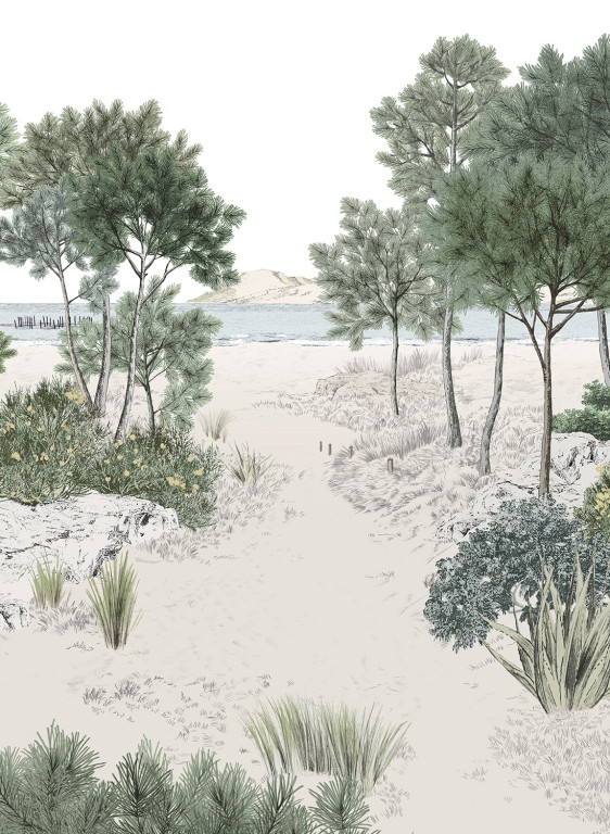 Isidore Leroy Papier peint panoramique Dune Naturel-7594 Isidore Leroy Papier peint panoramique Dune Naturel-7594