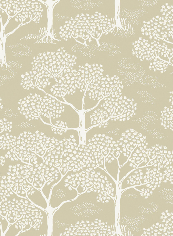 Littlephant Papier peint Woodland Notes - Rye Yellow-7670.3 Littlephant Papier peint Woodland Notes - Rye Yellow-7670.3
