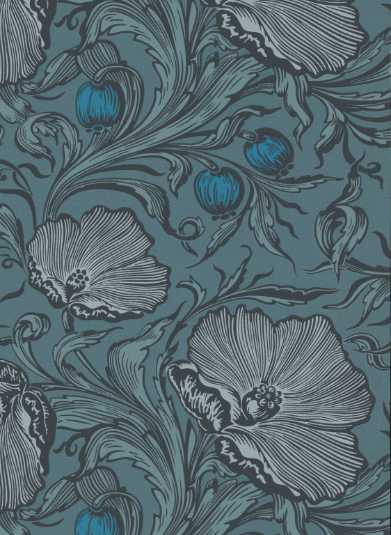 Little Greene Wallpaper Poppy Trail-7703 Little Greene Wallpaper Poppy Trail-7703