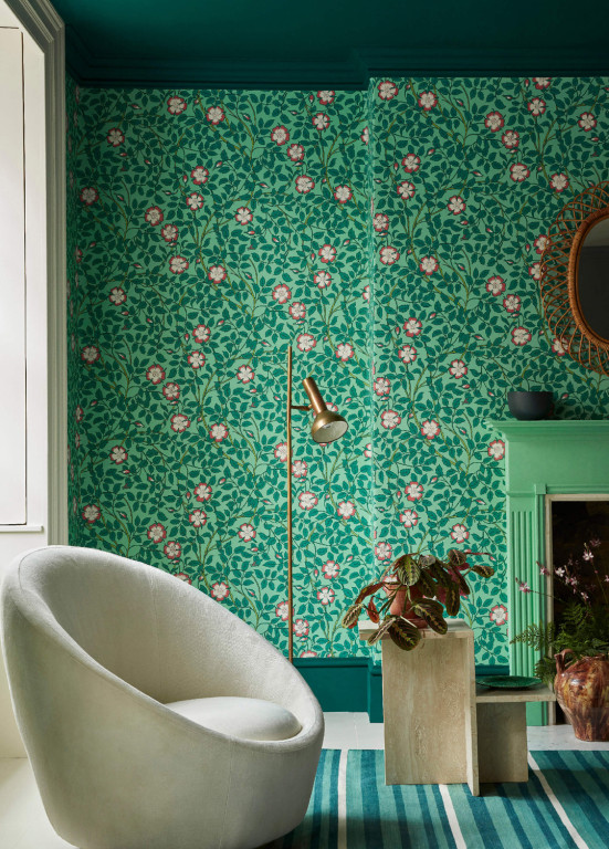 Little Greene Wallpaper Briar Rose-7704 Little Greene Wallpaper Briar Rose-7704