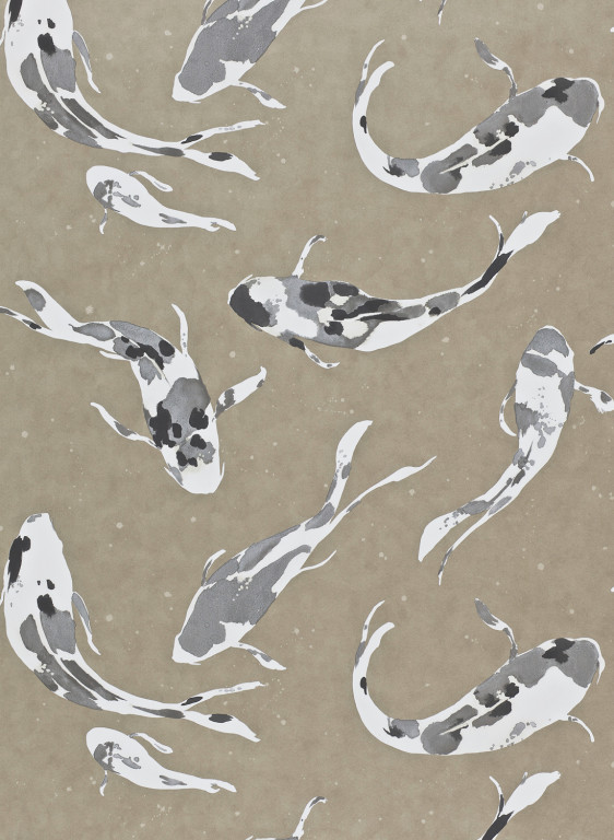 Harlequin Carta da parati Koi - Metal-7716.1