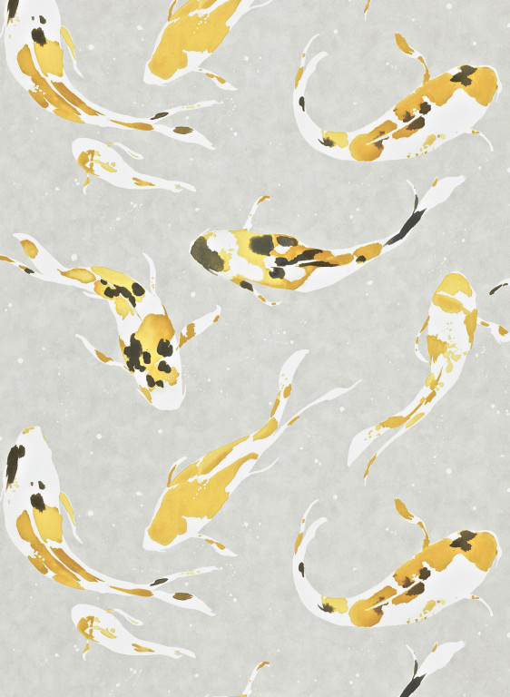 Harlequin Tapete Koi - Saffron-7716.2 Harlequin Tapete Koi - Saffron-7716.2