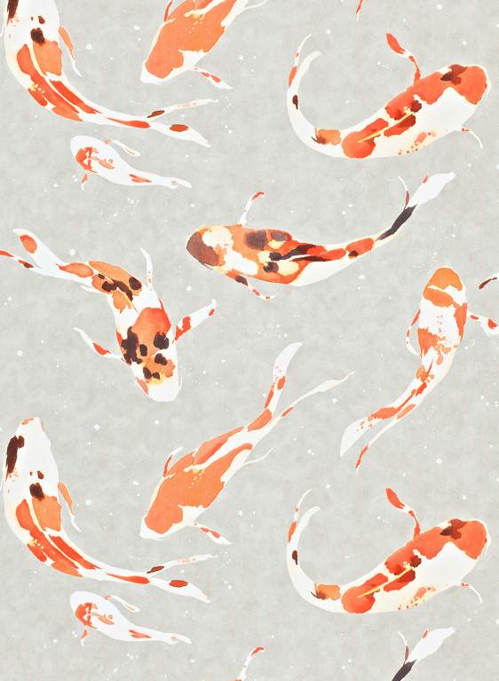 Harlequin Papier peint Koi - Paprika-7716.4 Harlequin Papier peint Koi - Paprika-7716.4