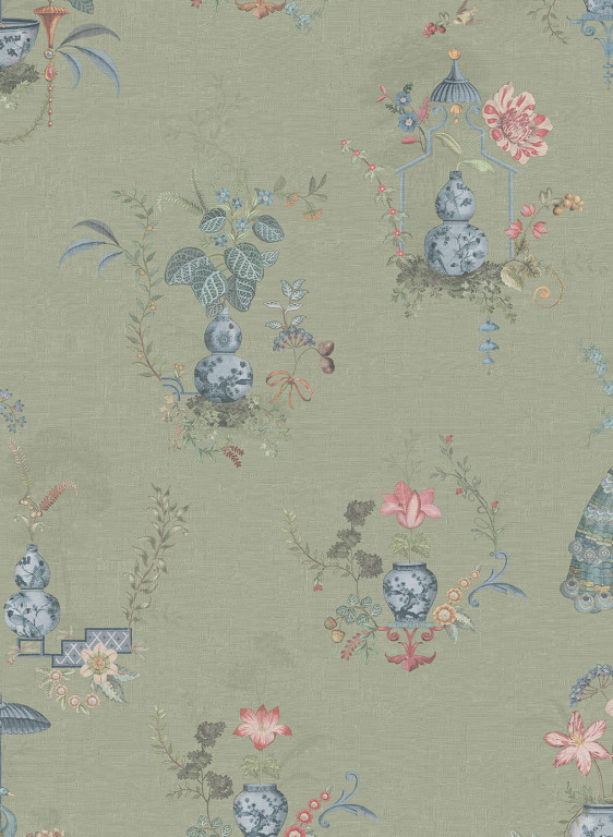 Eijffinger Tapete Chinese Porcelain - Light Green-7731.3 Eijffinger Tapete Chinese Porcelain - Light Green-7731.3