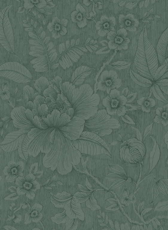 Eijffinger Papier peint Casa di Fiori - Dark Green-7732.5