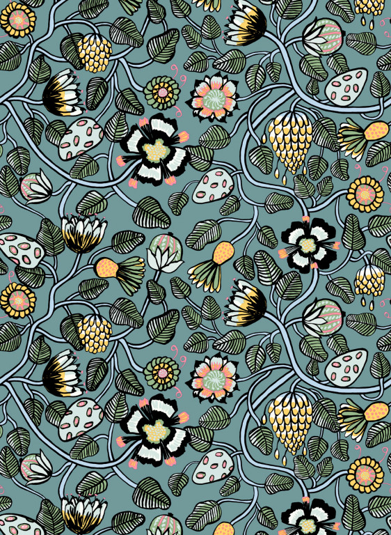 Marimekko Carta da parati Pieni Tiara-7775 Marimekko Carta da parati Pieni Tiara-7775