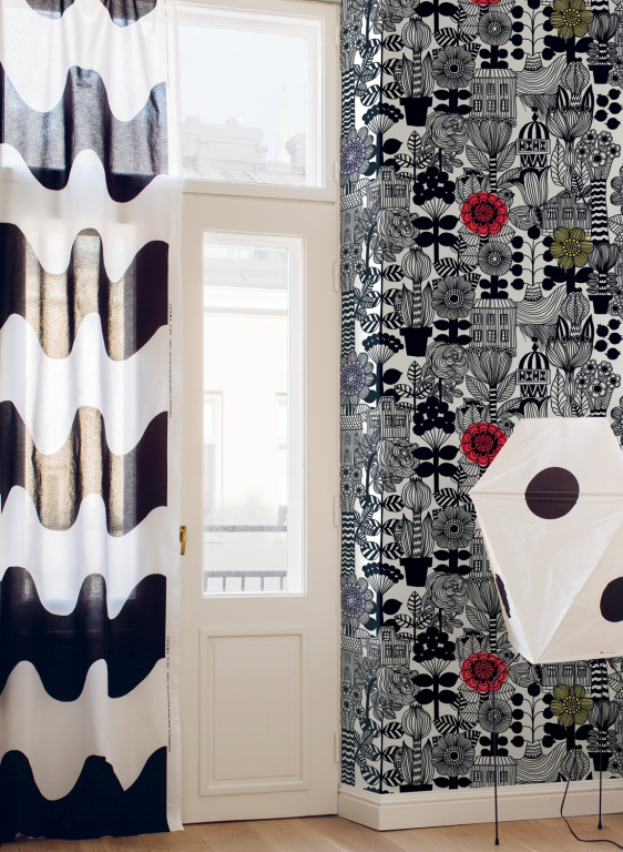 Marimekko Carta da parati Lintukoto-7780 Marimekko Carta da parati Lintukoto-7780