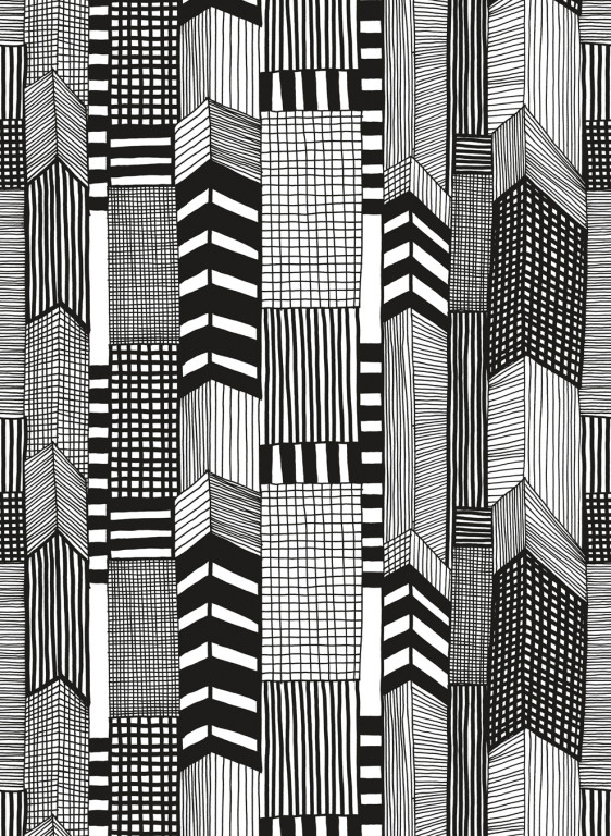 Marimekko Carta da parati Ruutukaava-7787 Marimekko Carta da parati Ruutukaava-7787