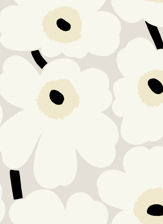 Marimekko Wallpaper Unikko - 25102-7789.8 Marimekko Wallpaper Unikko - 25102-7789.8