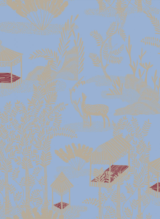 Elitis Tapete Siam - TP 320 03-7818.1 Elitis Tapete Siam - TP 320 03-7818.1