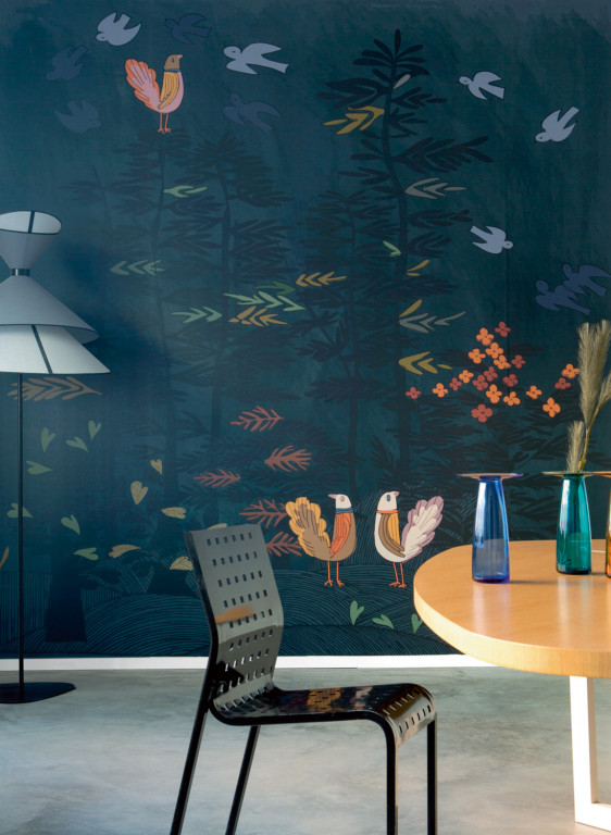 Elitis Mural Jardin Imaginaire-7823 Elitis Mural Jardin Imaginaire-7823