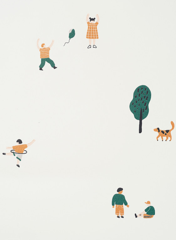 Ferm Living Wallpaper The Park-7999 Ferm Living Wallpaper The Park-7999