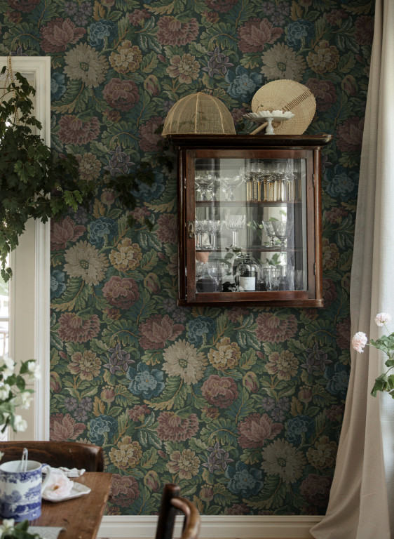 BoråsTapeter Carta da parati Nightingale Garden Mural-8023 BoråsTapeter Carta da parati Nightingale Garden Mural-8023