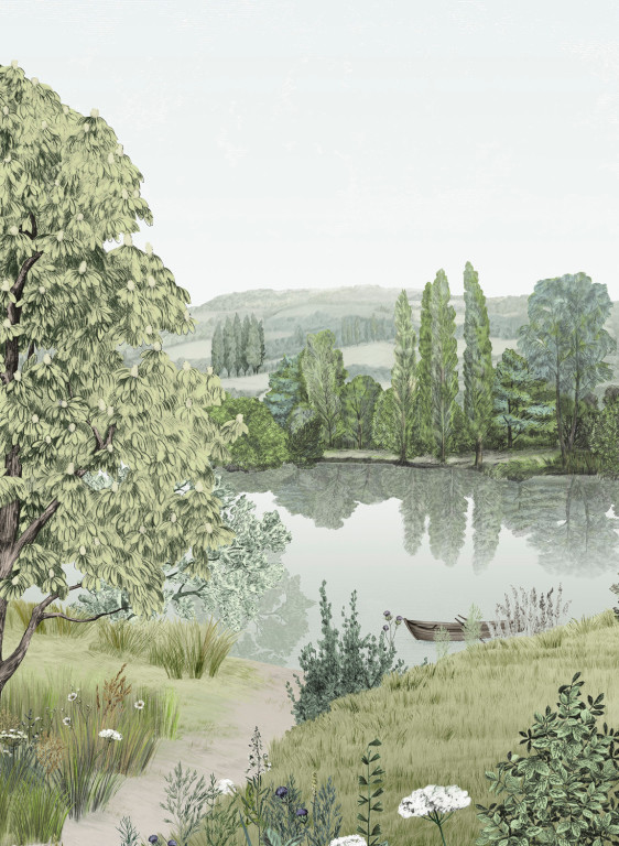 Isidore Leroy Wandbild Campagne Naturel - A-8024.1 Isidore Leroy Wandbild Campagne Naturel - A-8024.1