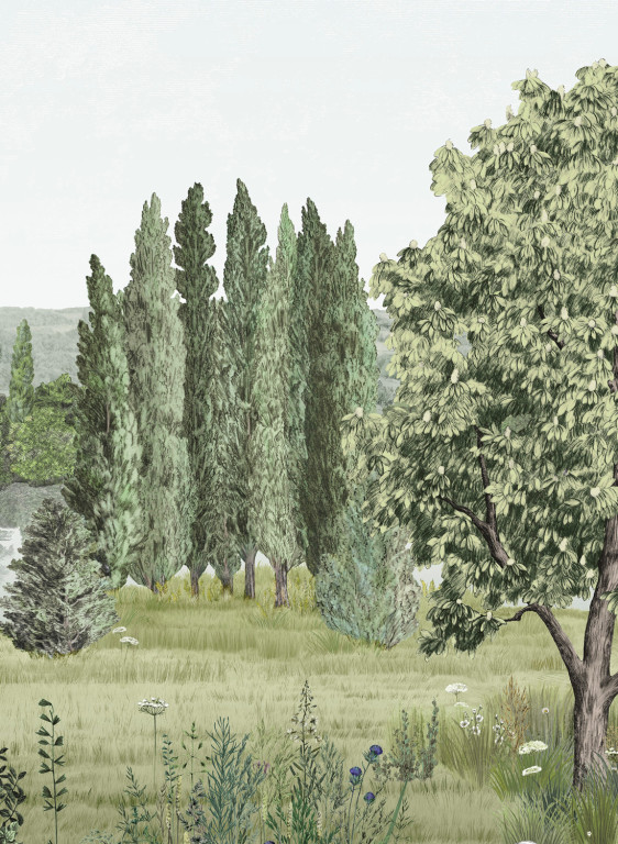 Isidore Leroy Papier peint panoramique Campagne Naturel-8024 Isidore Leroy Papier peint panoramique Campagne Naturel-8024