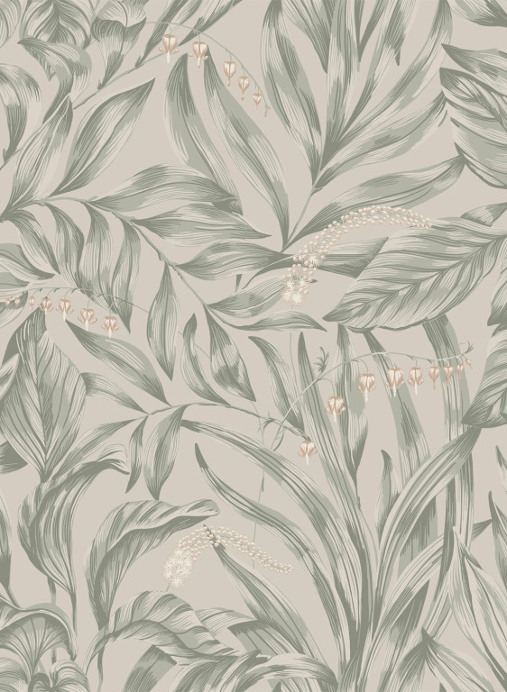 Sandberg Papier peint Elin - Sage Green-8039.3 Sandberg Papier peint Elin - Sage Green-8039.3