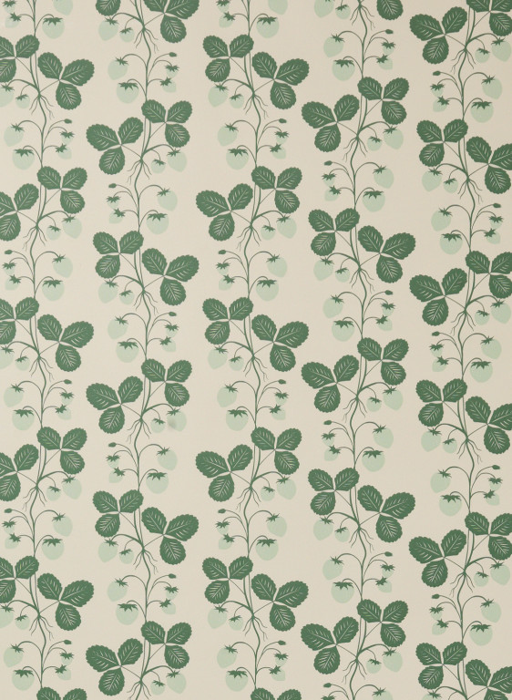 Ferm Living Wallpaper Strawberry Field-8054 Ferm Living Wallpaper Strawberry Field-8054
