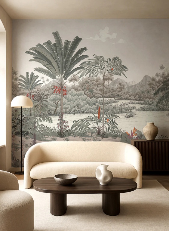 Isidore Leroy Wandbild Riviere des Parfums Gris-8059 Isidore Leroy Wandbild Riviere des Parfums Gris-8059