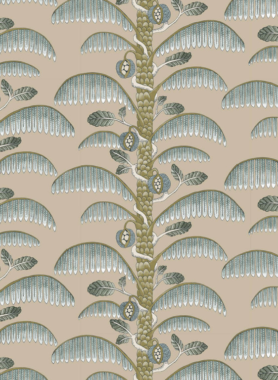 Josephine Munsey Wallpaper Palm Stripe-8100 Josephine Munsey Wallpaper Palm Stripe-8100
