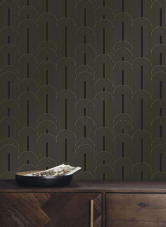 KEK Amsterdam Wallpaper Golden Lines 5-8120 KEK Amsterdam Wallpaper Golden Lines 5-8120
