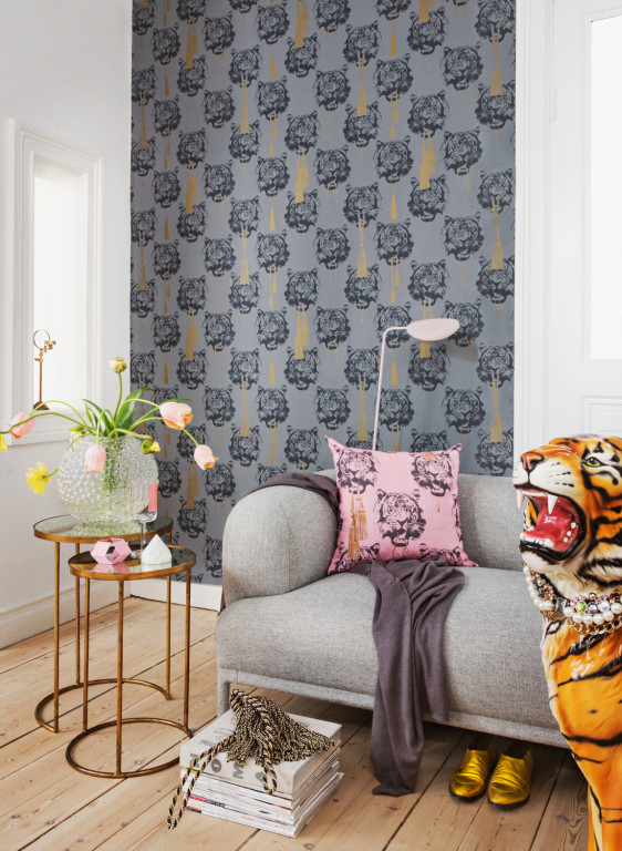 Studio Lisa Bengtsson Carta da parati Coco Tiger-8124 Studio Lisa Bengtsson Carta da parati Coco Tiger-8124