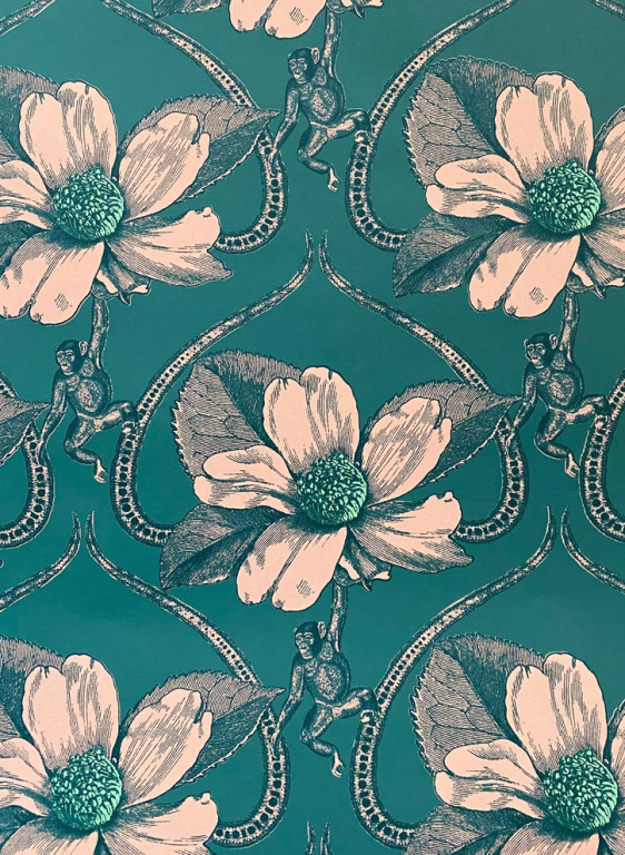 Studio Lisa Bengtsson Carta da parati Monkan-8145