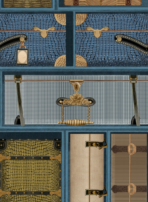 Mindthegap Tapete The Luggage Car-8340