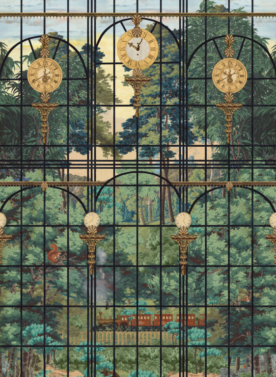 Mindthegap Papier peint The Station View-8341