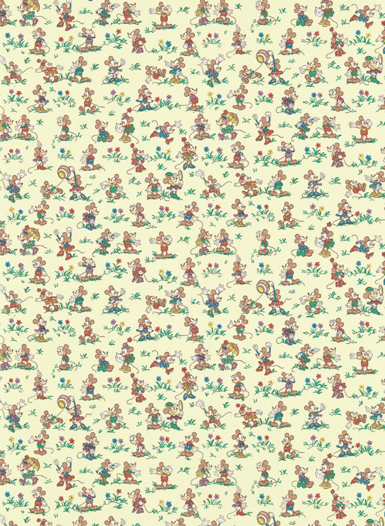 Sanderson Carta da parati Mickey & Minnie-8367 Sanderson Carta da parati Mickey & Minnie-8367