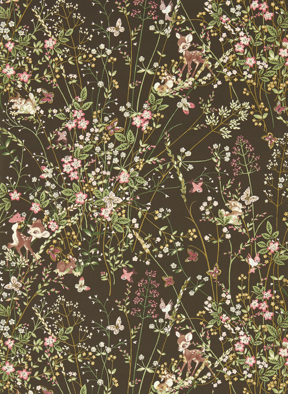Sanderson Tapete Bambi - Chocolate-8372.2