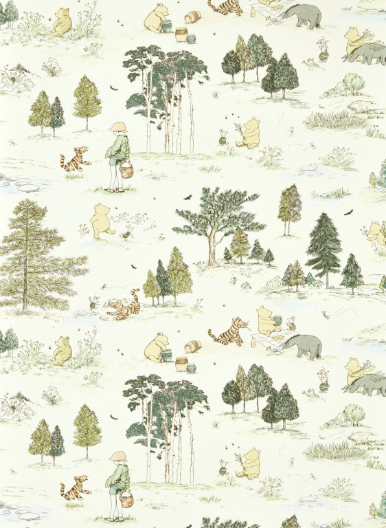 Sanderson Carta da parati Winnie the Pooh-8373 Sanderson Carta da parati Winnie the Pooh-8373