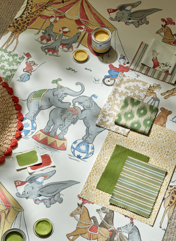 Sanderson Carta da parati Dumbo-8375 Sanderson Carta da parati Dumbo-8375